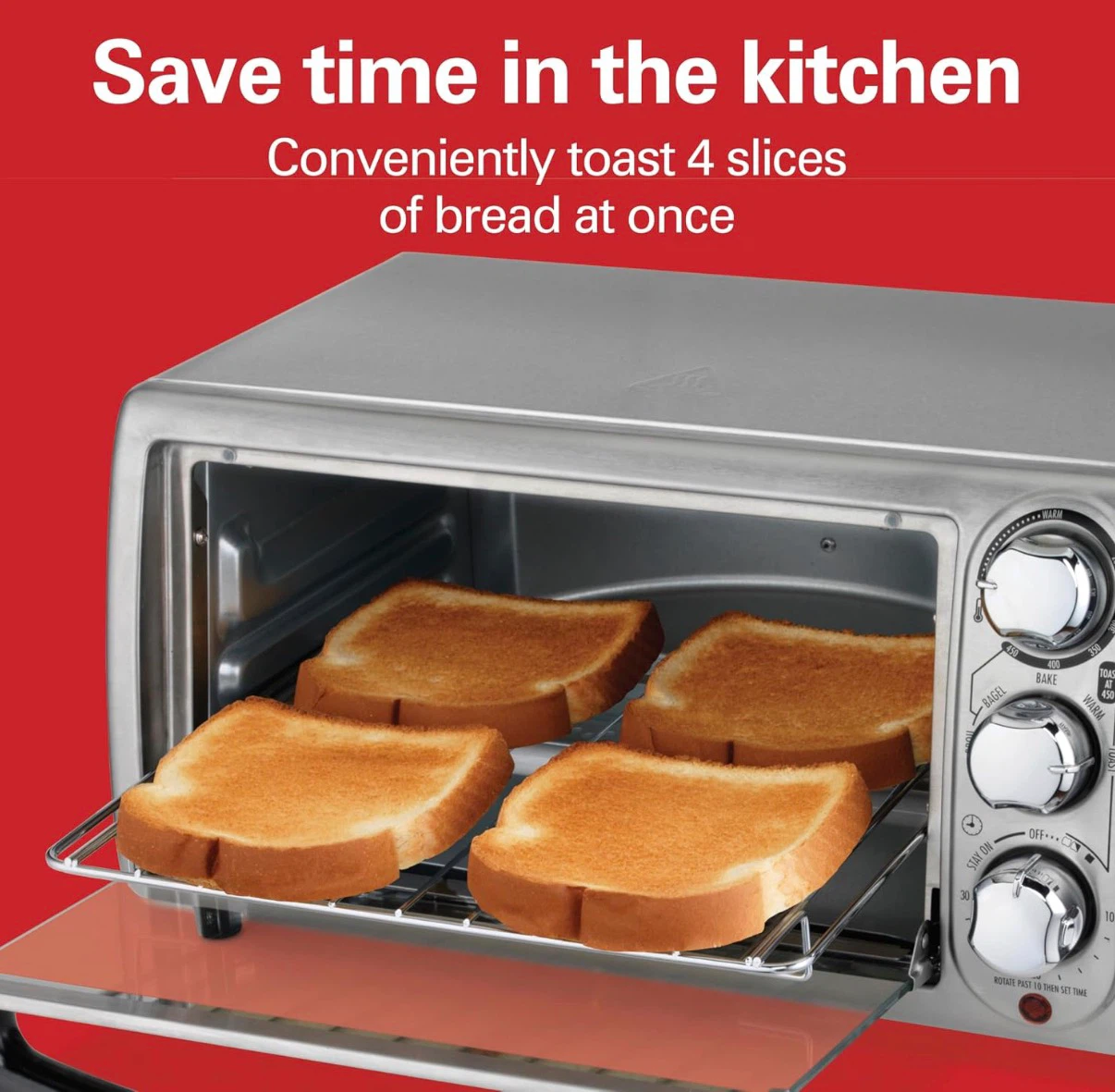 Brand new Hamilton Beach 4-Slice Toaster Oven - photo 5