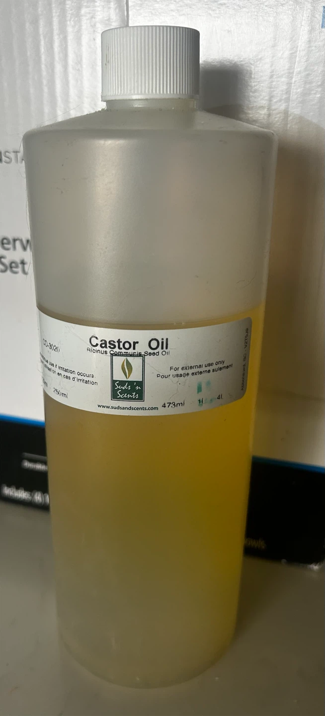 Suds 'n Scents Castor Oil Used