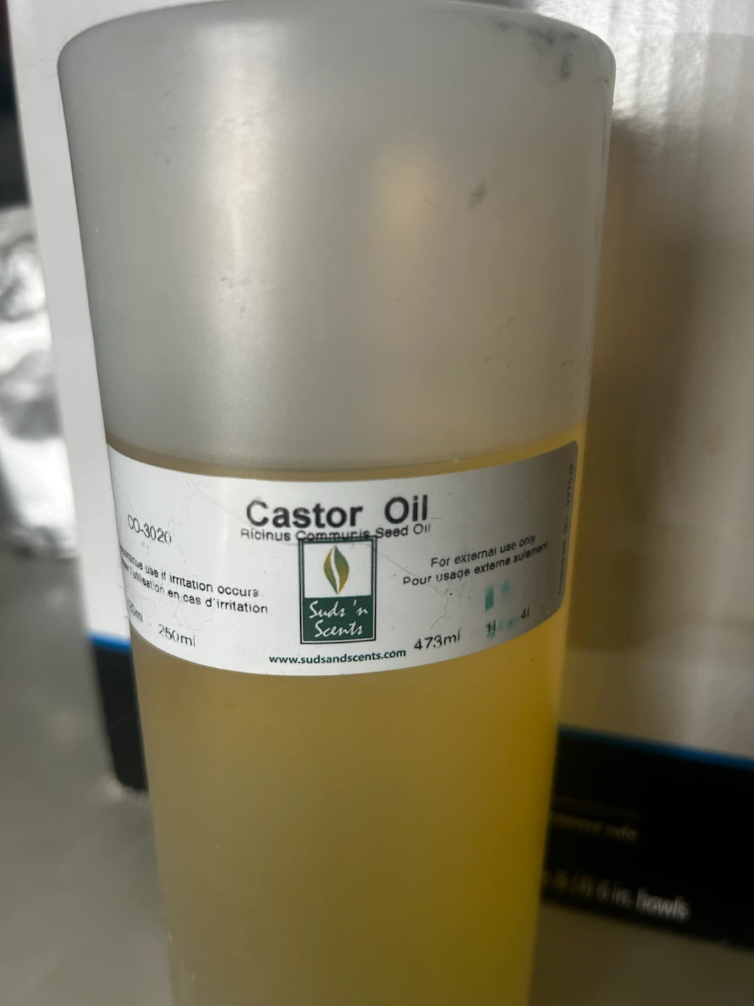 Suds 'n Scents Castor Oil Used - photo 2