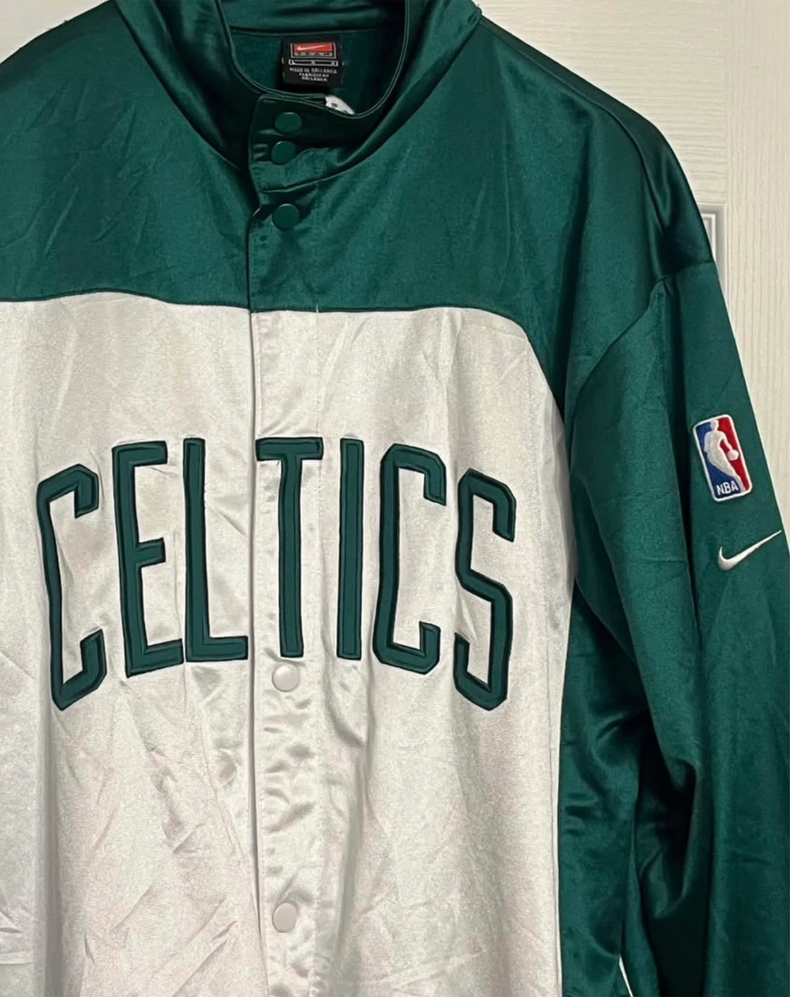 Vintage Nike Boston Celtics NBA Warm-Up Jacket - photo 2