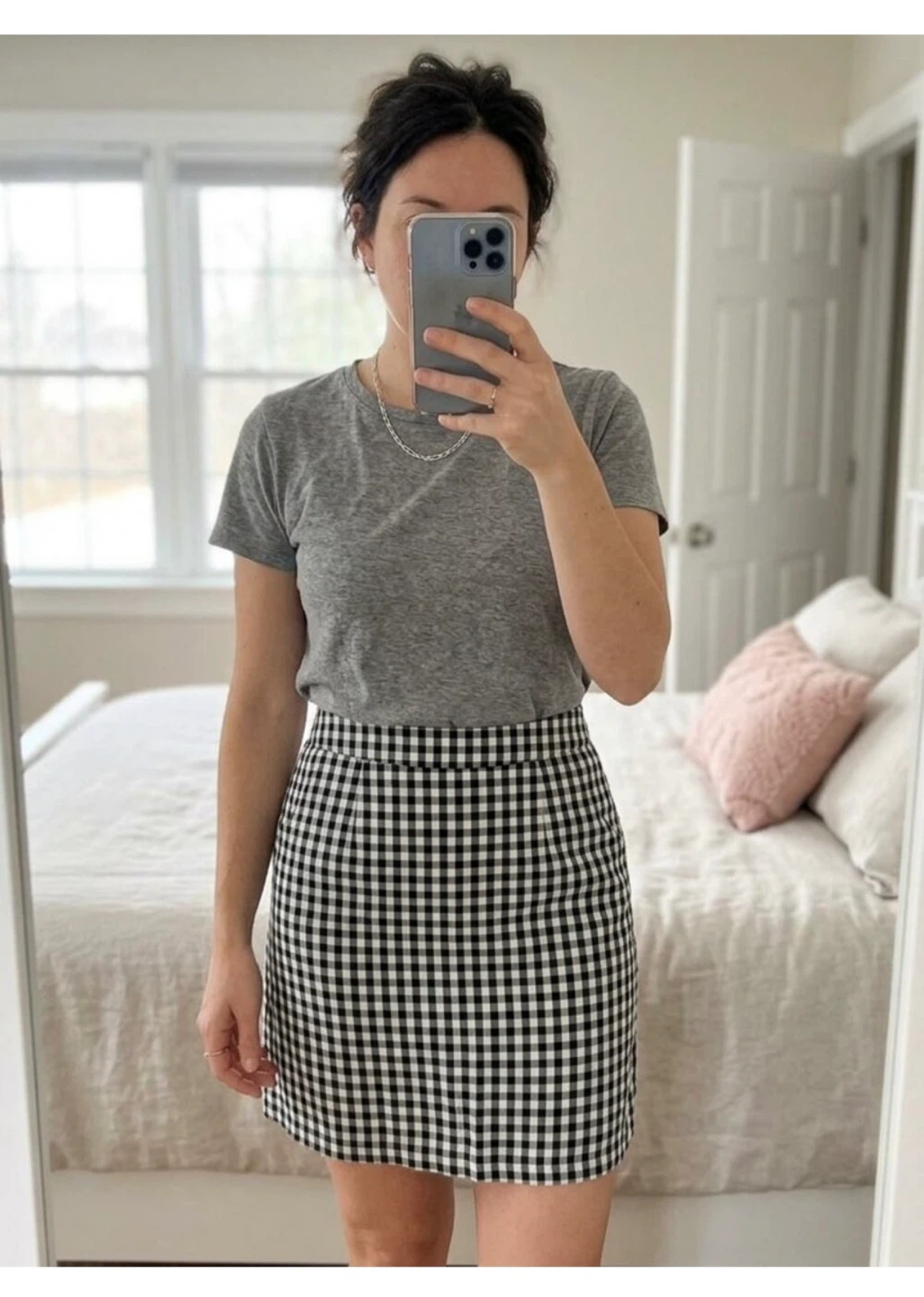 Forever 21 Gingham Skirt