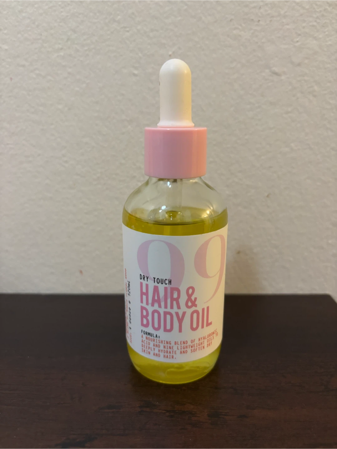 NEW-09 Dry Touch Hair & Body Oil