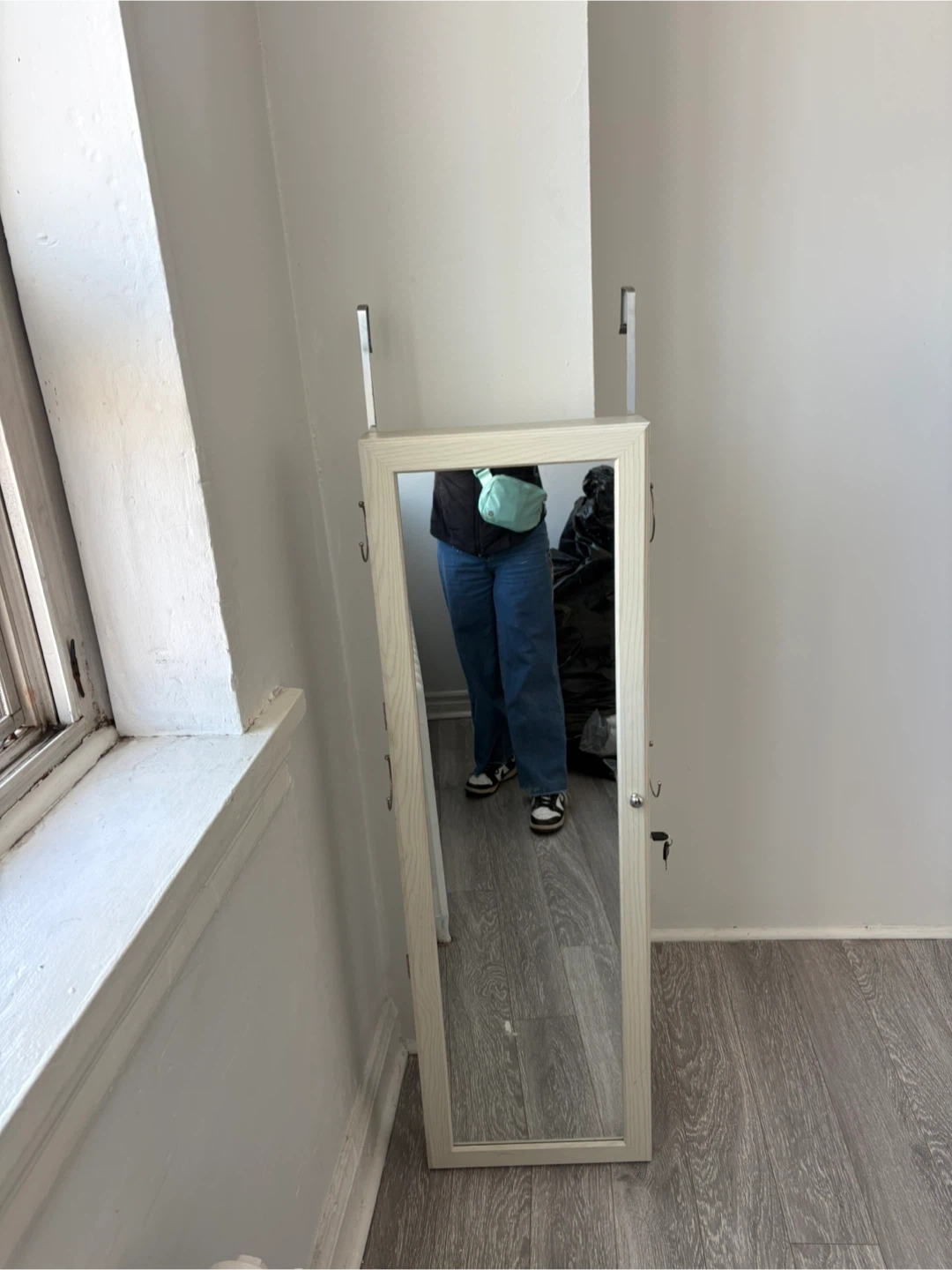 SortWise Over-the-Door Jewelry Armoire Mirror - photo 4