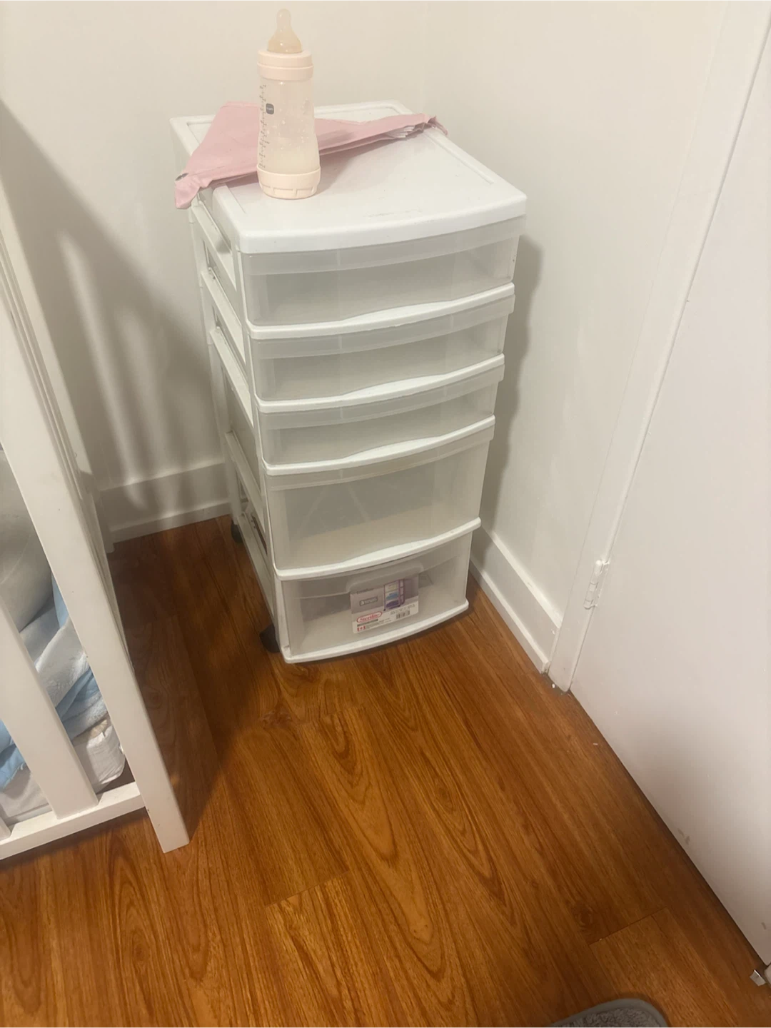 Sterilite 5-Drawer Plastic Storage Cart