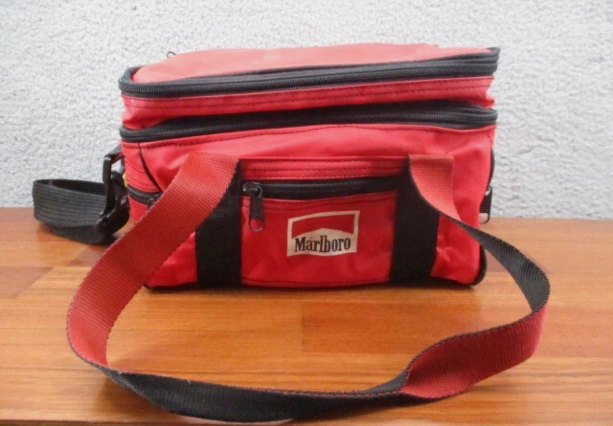 Vintage Marlboro Red Cooler Bag