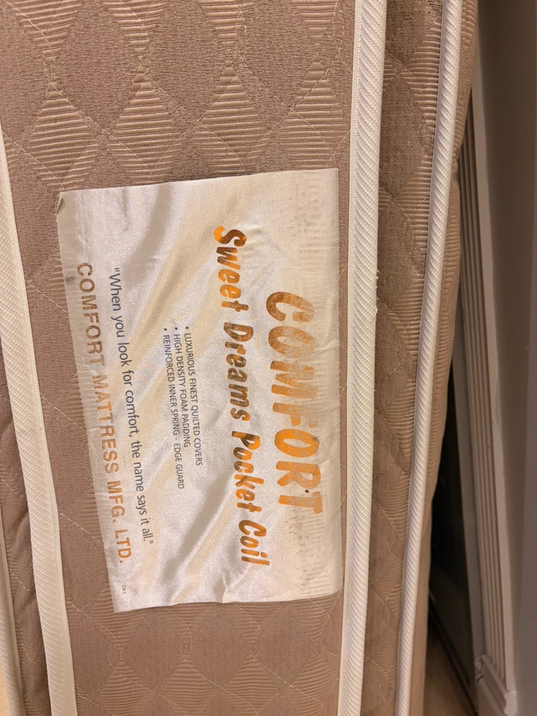 Comfort Sweet Dreams Pocket Coil Mattress - photo 3