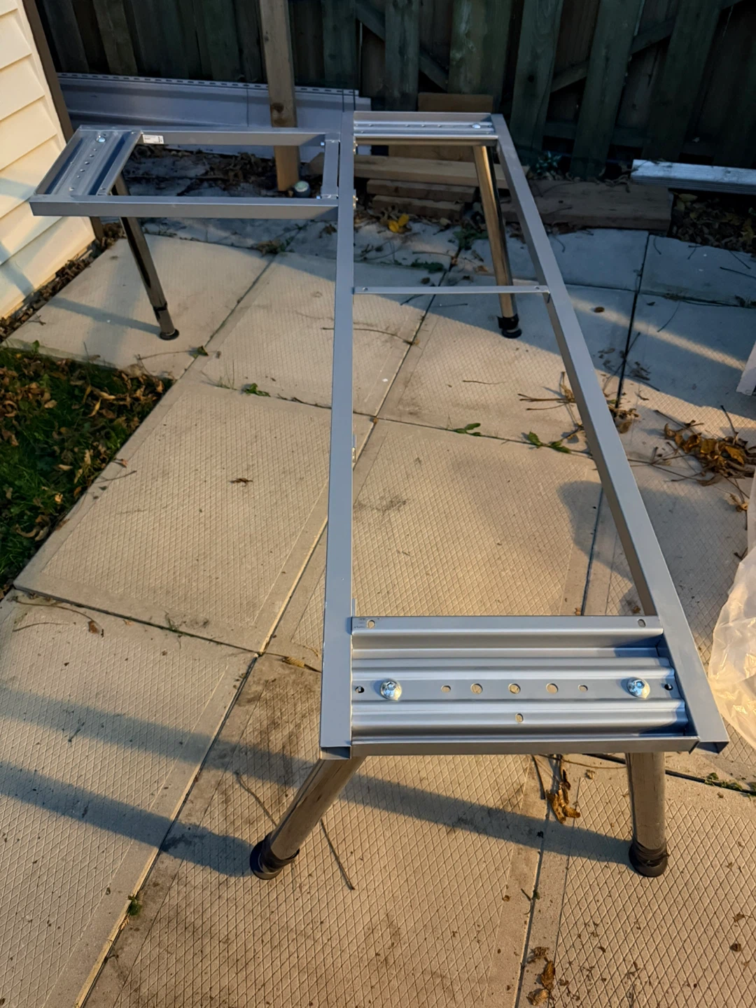Adjustable Metal IKEA Desk Stand - photo 2
