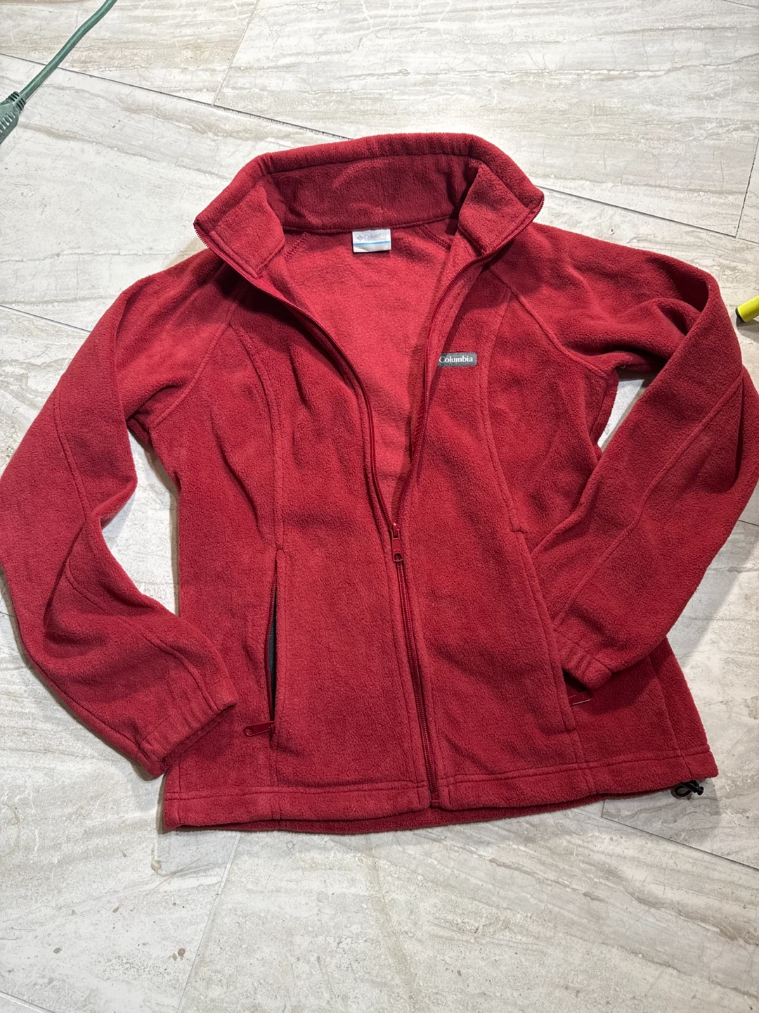 Columbia Red Fleece Jacket