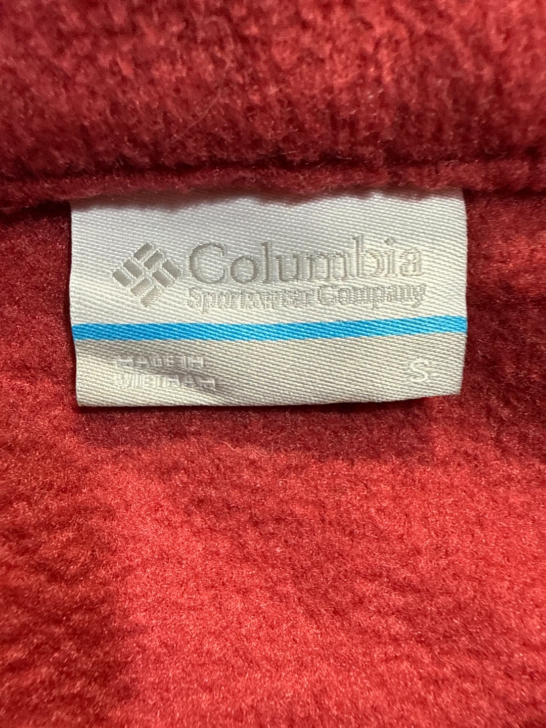 Columbia Red Fleece Jacket - photo 2