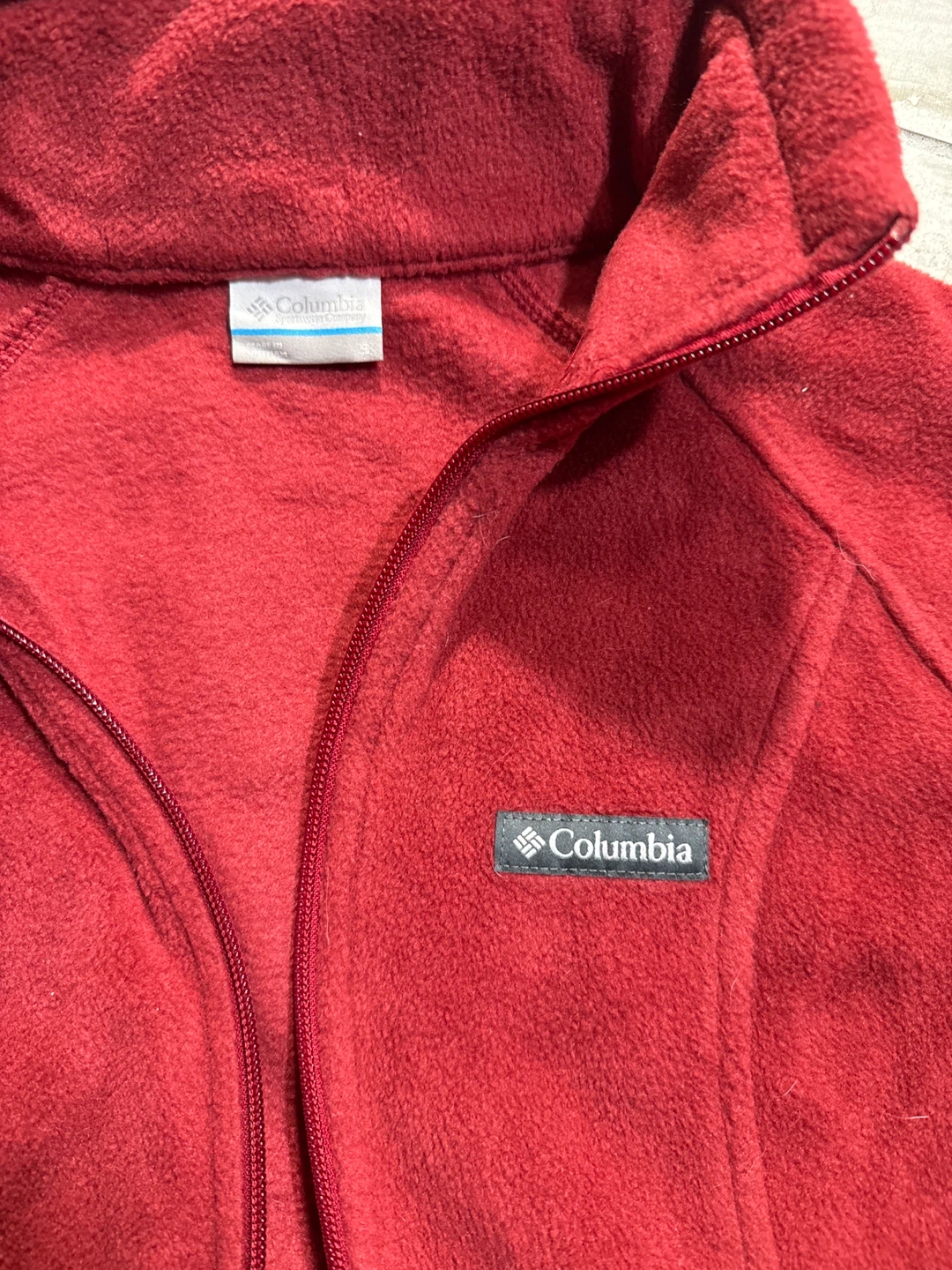 Columbia Red Fleece Jacket - photo 3