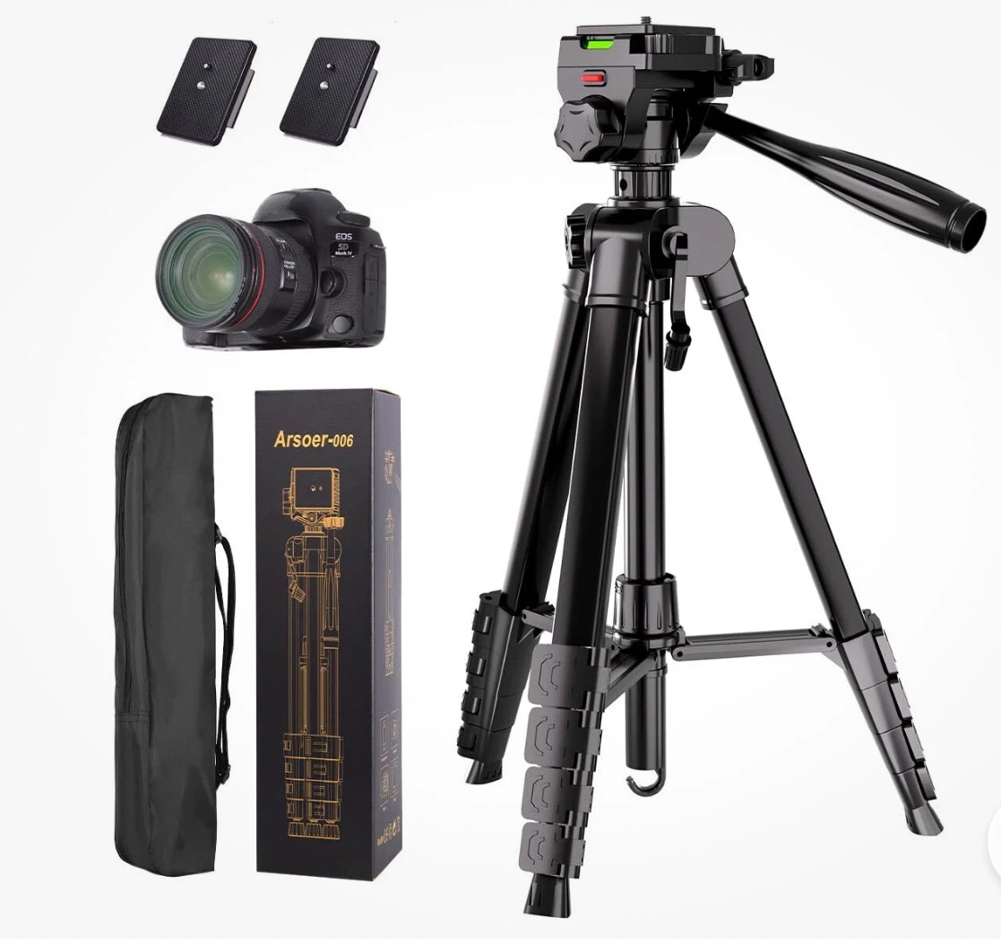 Arsoer-006 Camera Tripod with Phone Mount