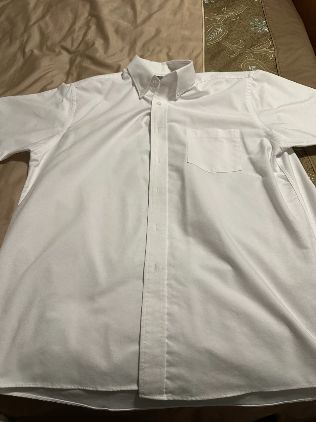 Van Heusen White Regular Fit Shirt