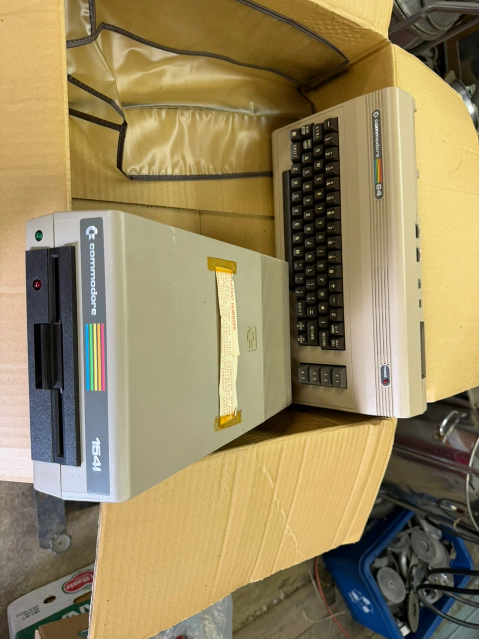 Vintage Commodore 64 and Printer Collection