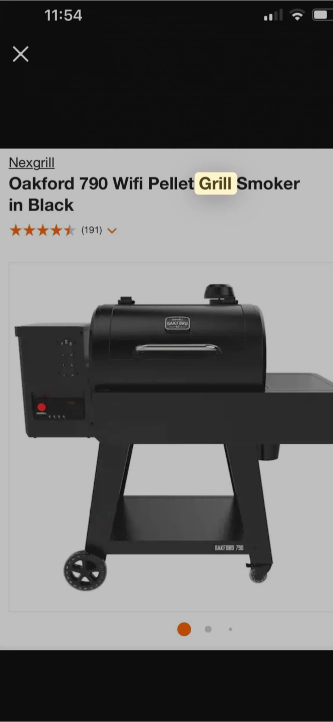 Nexgrill Oakford 790 Wifi Pellet Grill Smoker