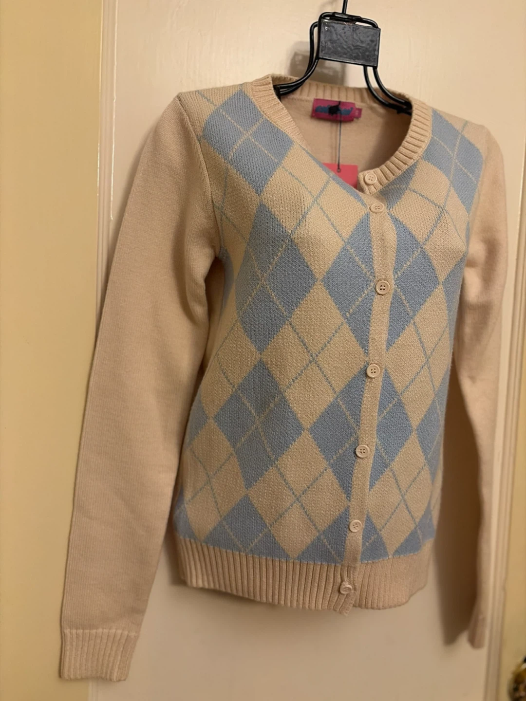 Edikted Argyle Cardigan - photo 4