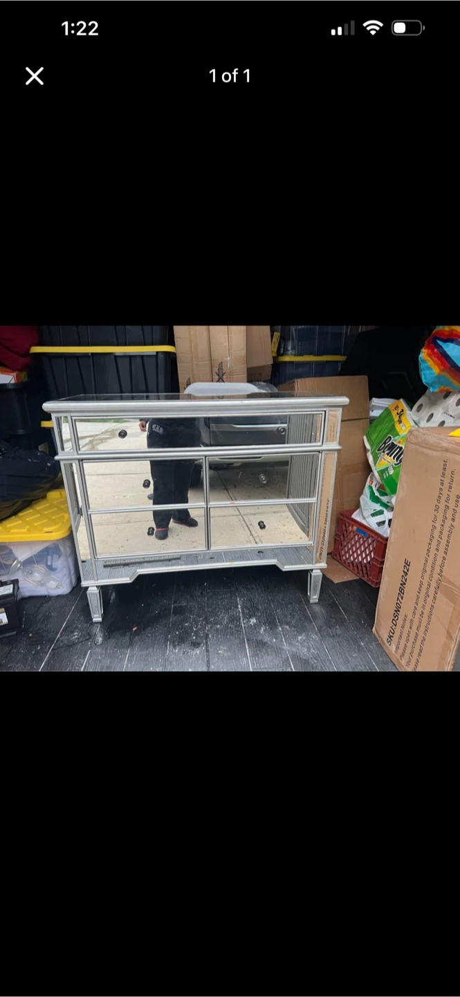 Mirrored Dresser