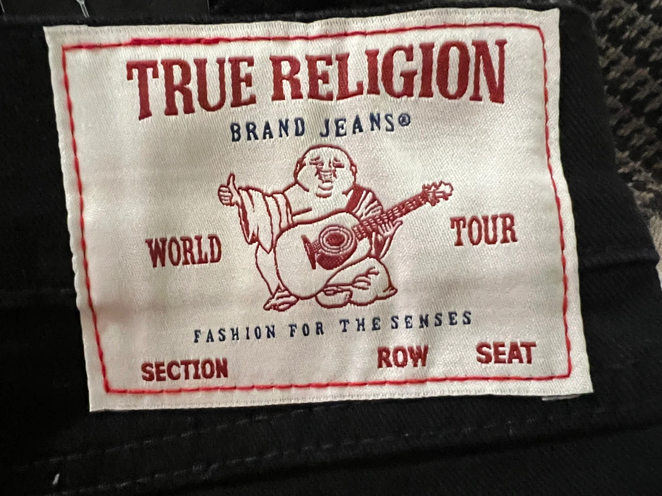 True Religion Geno Slim Jeans Rinse Black Size 31x32 - photo 3