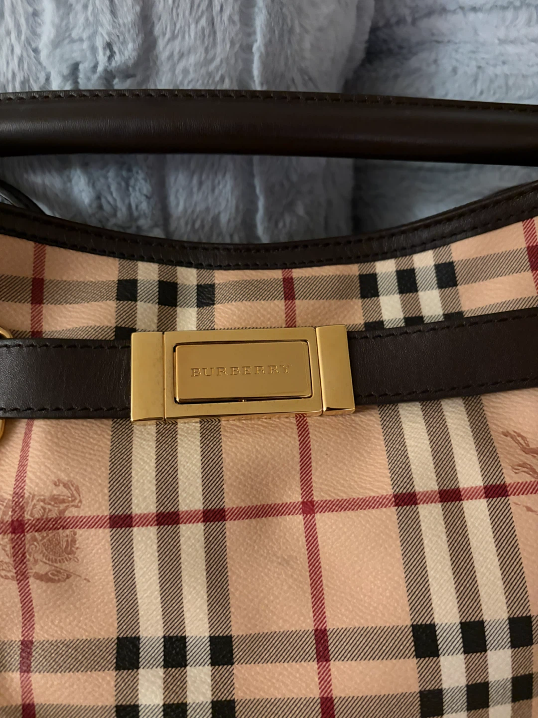 Burberry Haymarket Check Tote - photo 2