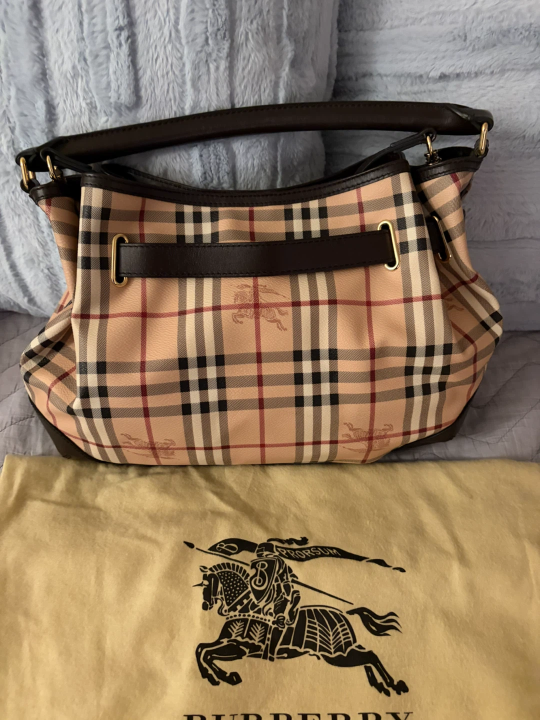 Burberry Haymarket Check Tote - photo 4