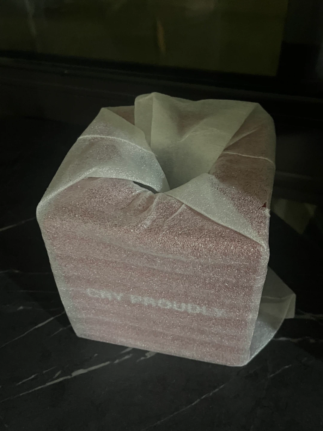 We're Not Really Strangers Tissue Box Cover - photo 3