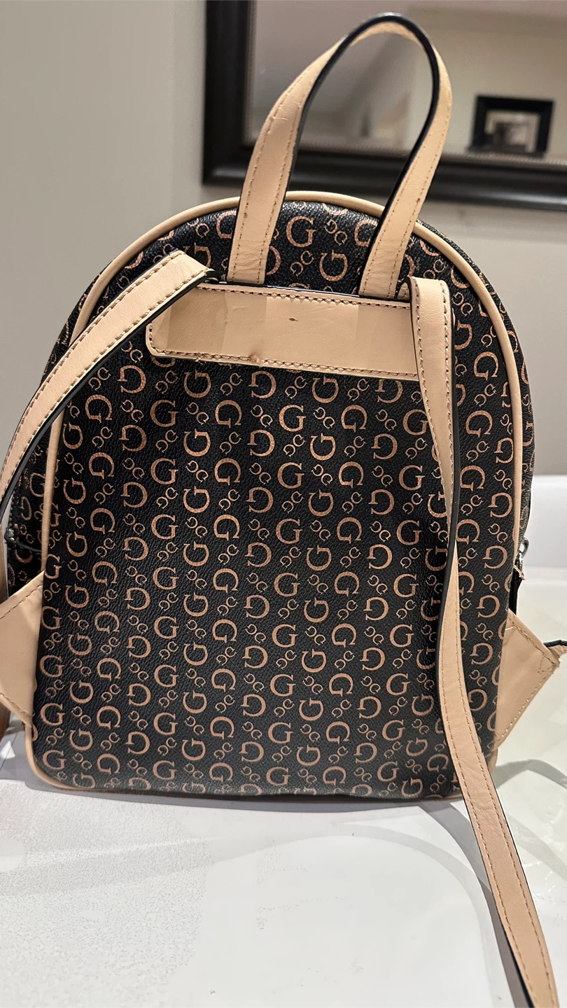 Guess Monogram Logo Mini Backpack - photo 2