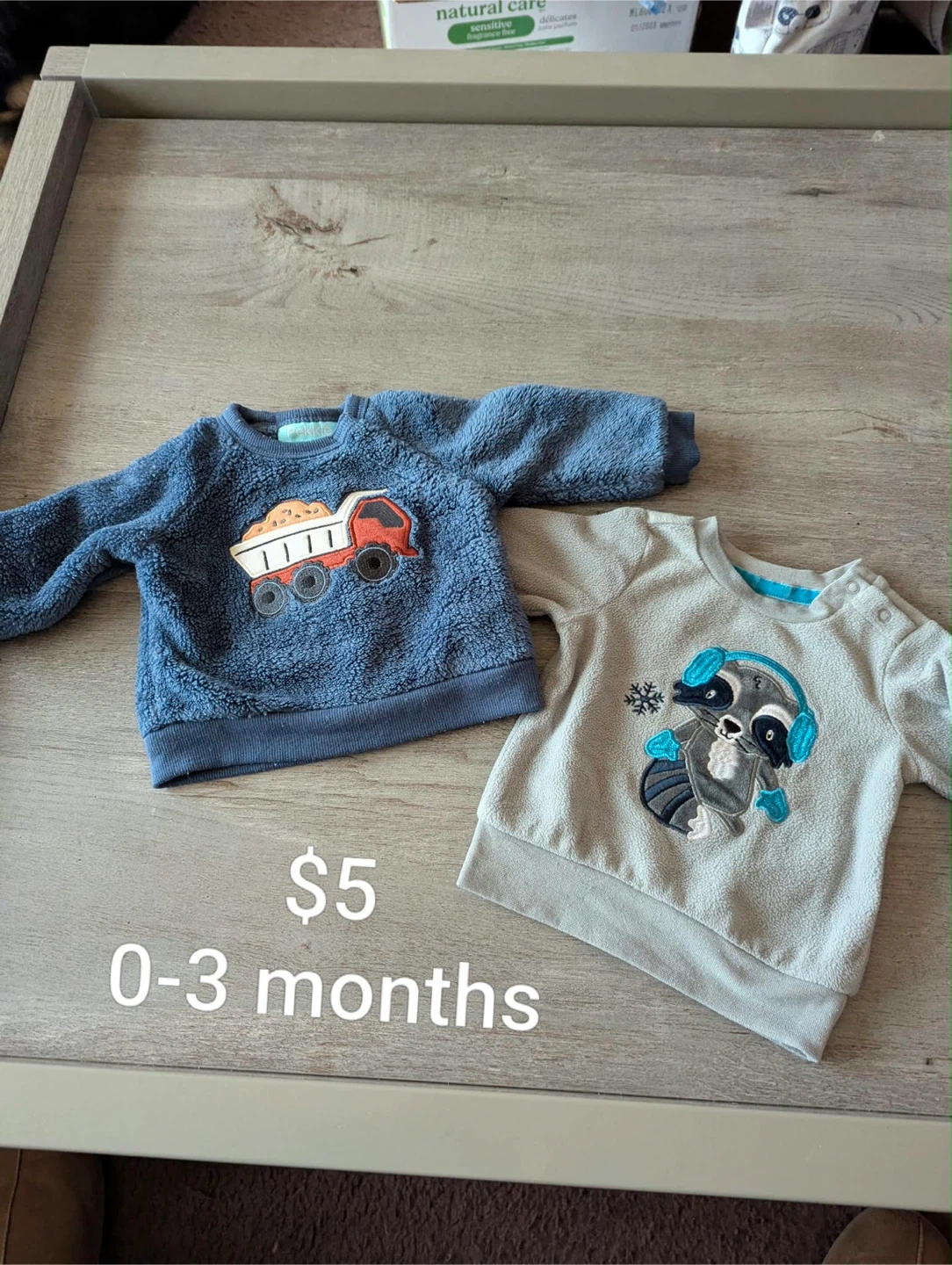 Pekkle Baby Fleece Sweaters - 0-3 Months