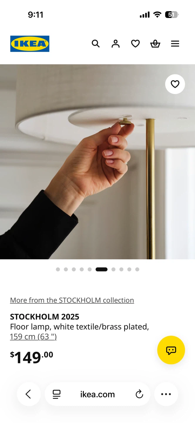 IKEA STOCKHOLM 2025 Floor Lamp - photo 4