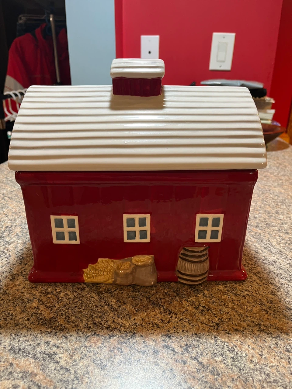 The Pioneer Woman Barn Cookie Jar
