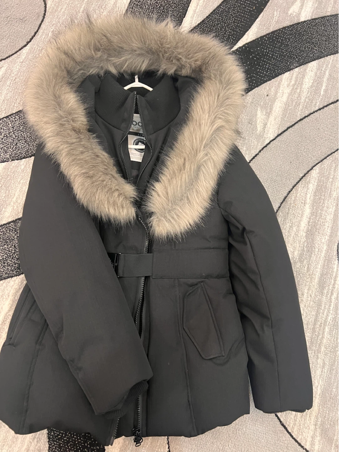 Toboggan Black Winter Jacket