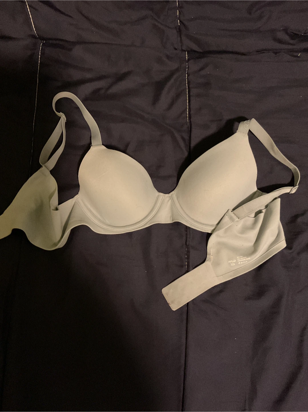 Aerie Full Coverage Bra - blue - 32A
