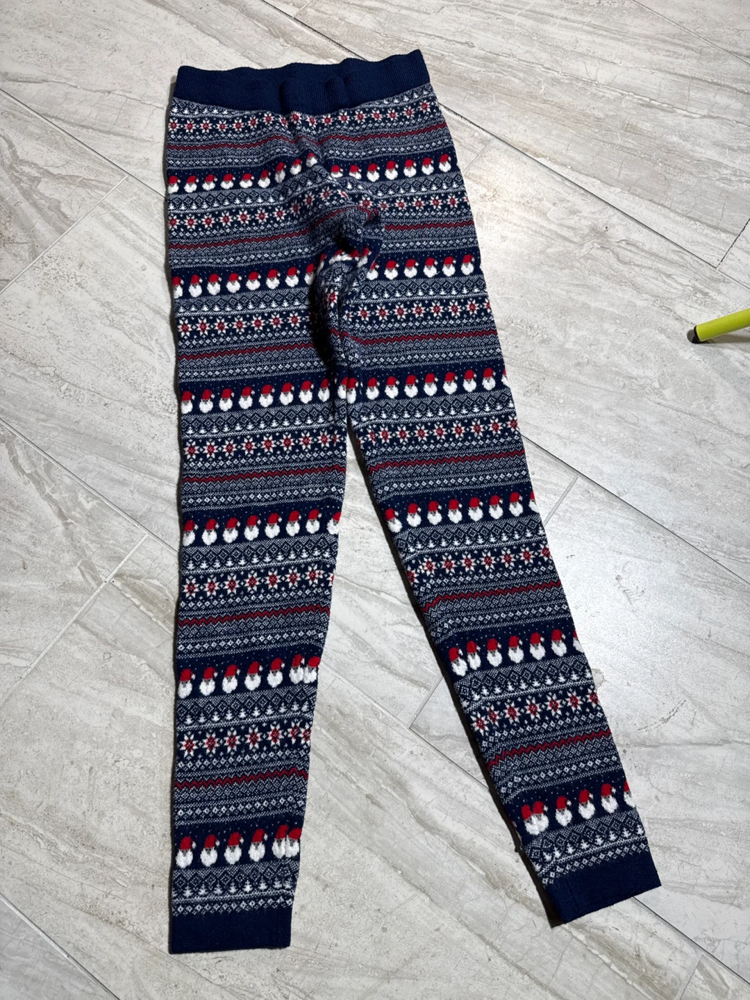 Isaac Mizrahi Sleepwear Holiday Knit Leggings XS
