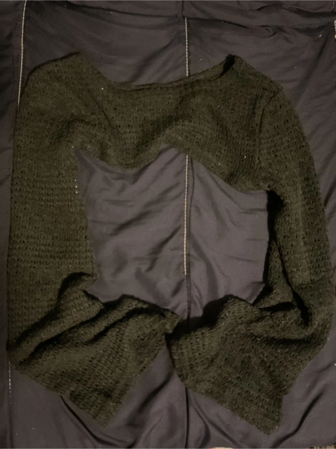 Black Knitted Bolero Shrug