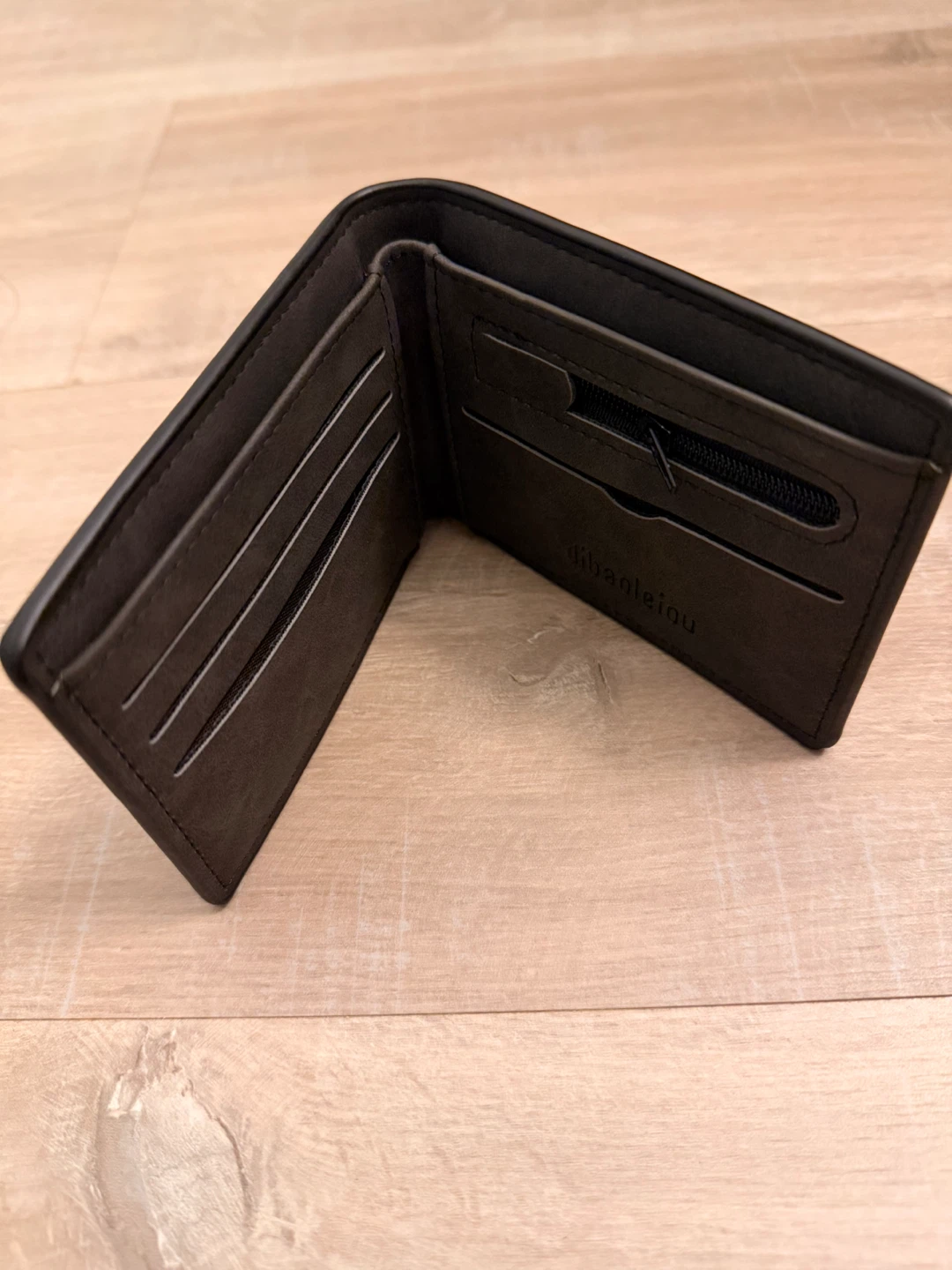 Black Bifold Wallet - Streetwear Style - photo 2