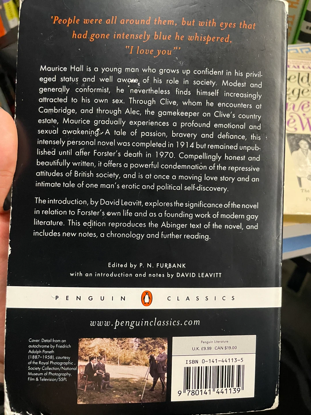 Maurice by E.M. Forster - Penguin Classics - photo 2