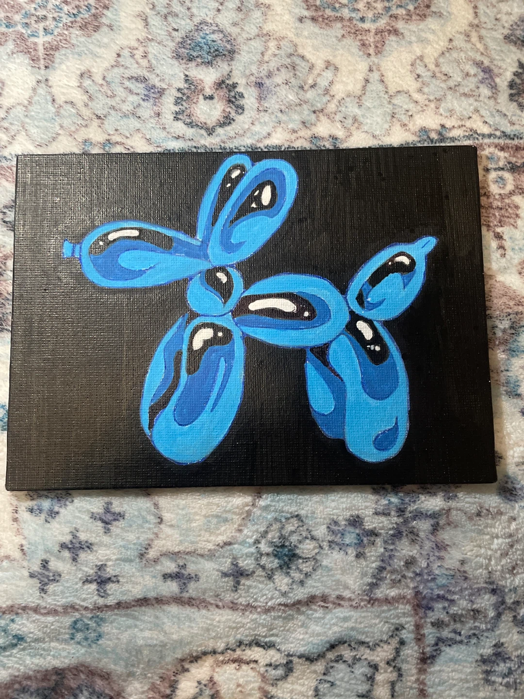 Balloon Dog Canvas Painting