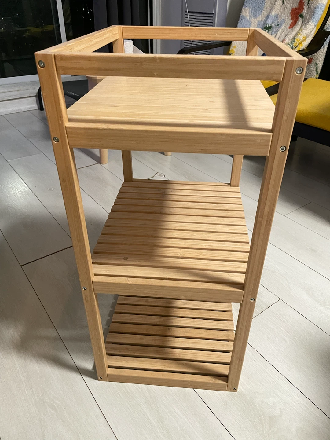 IKEA RÅGRUND Bamboo Trolley without wheels - photo 3