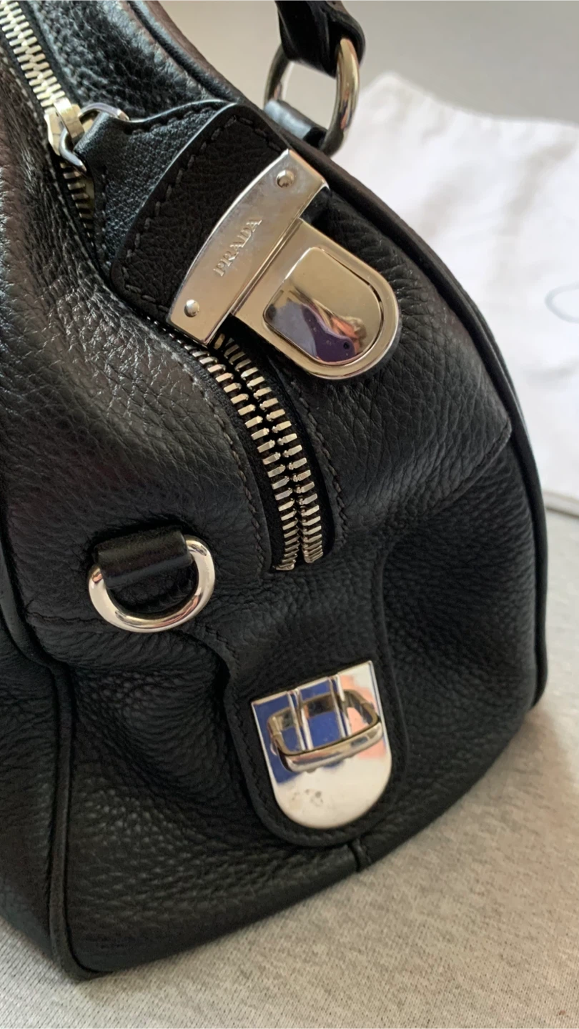 Prada Vitello Phenix Bauletto Handbag - photo 5