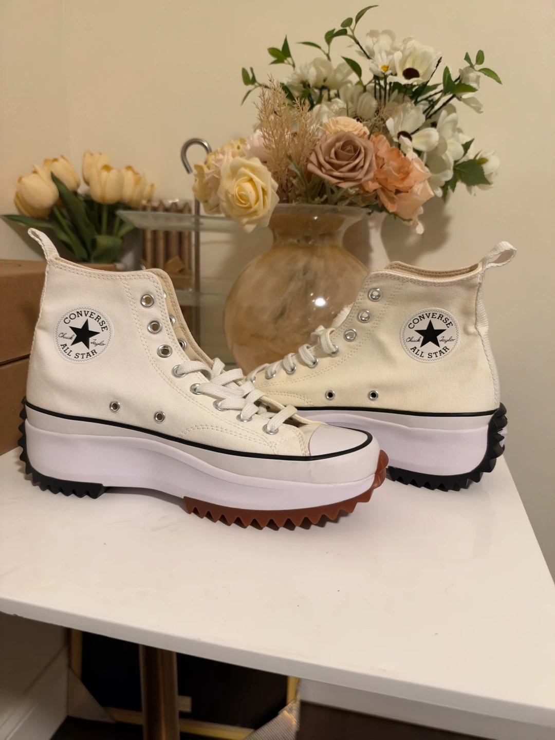 Converse Run Star Hike High Top White