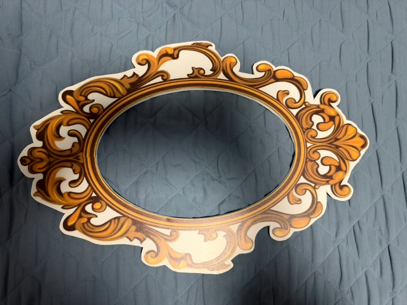 Masquerade Mask & Mirror Cutout for Backdrop - photo 3