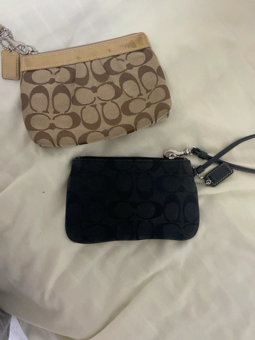 coach vintage wristlets bundle  2 for $50
