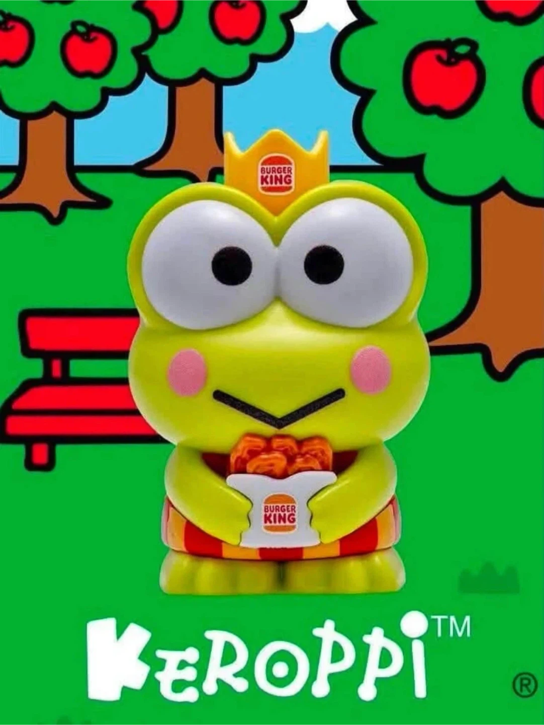 Burger King | Hello… King Jr… Meal Toy (Keroppi) - photo 5
