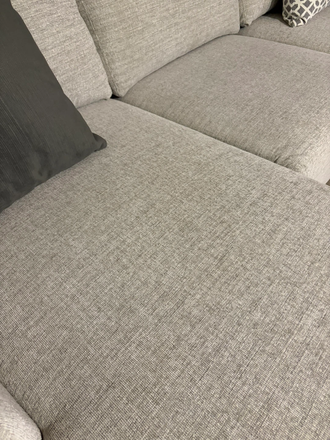Light grey sectional sofa ( Delivery Available ) - photo 5