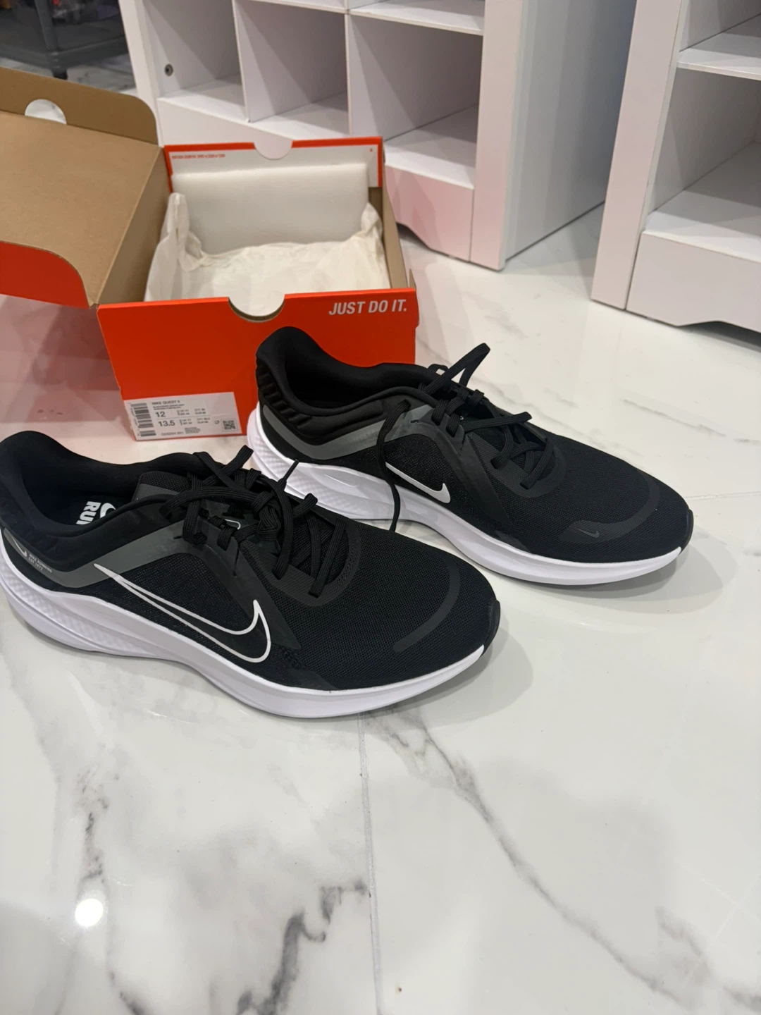 Nike Quest 5 Running Shoes Black