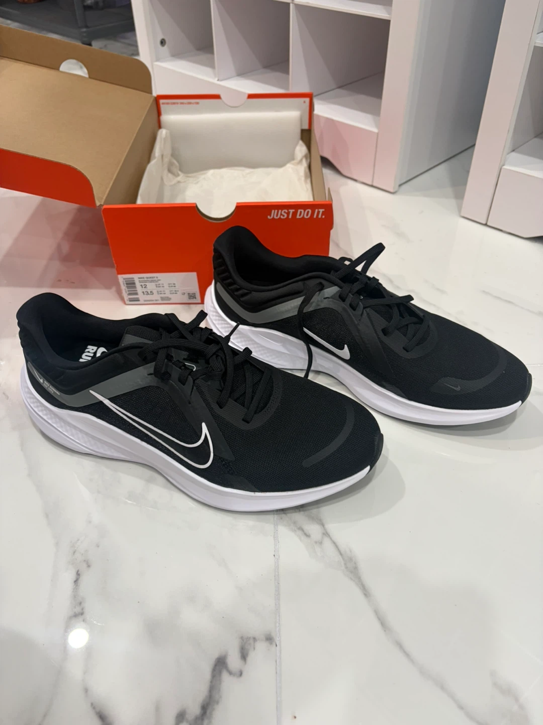 Nike Quest 5 Running Shoes Black - photo 2
