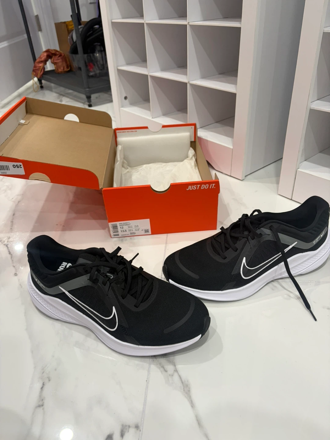 Nike Quest 5 Running Shoes Black - photo 3