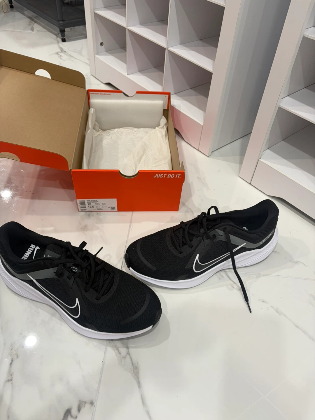 Nike Quest 5 Running Shoes Black - photo 4