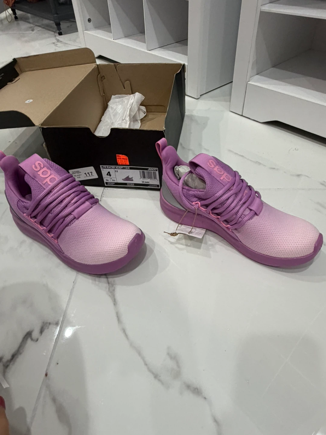 Adidas Lite Racer Adapt 7.0 K Sneakers - photo 3