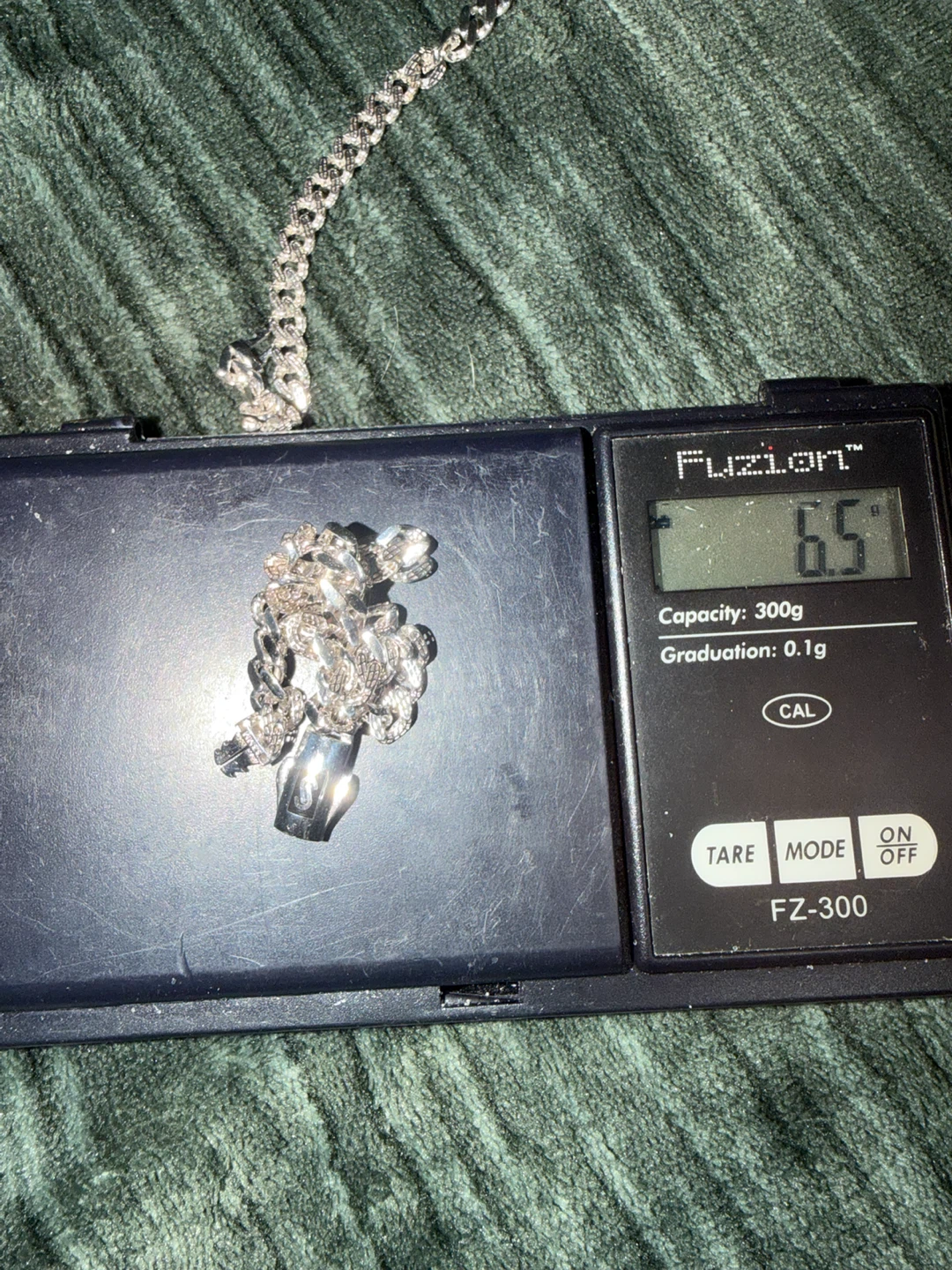 18 Karats Saudi Gold Monaco Chain and Bracelet - photo 3