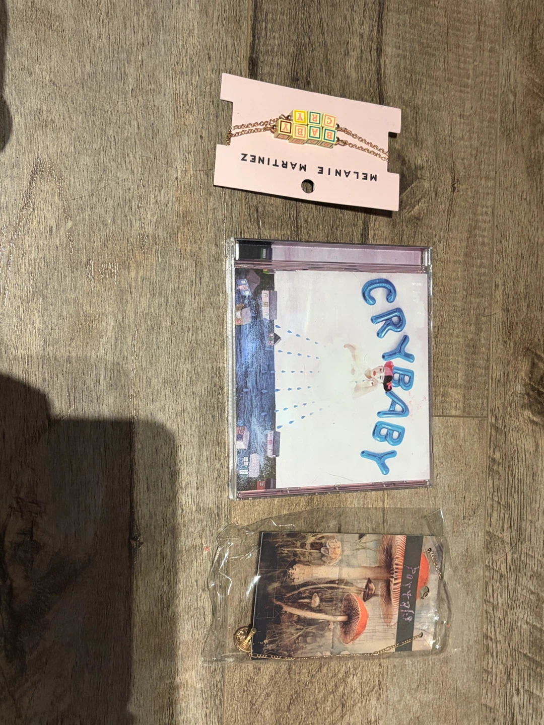 Melanie Martinez Crybaby merch + Portals mushroom necklace