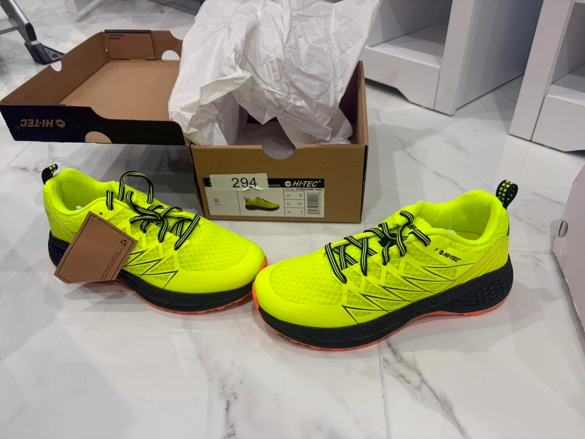 Hi-Tec Running Shoes - Neon Yellow